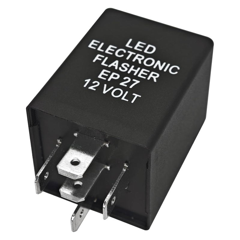 Formiden 5-Pin EP27 FL27 Electronic LED Flasher Relay for Fixing Hyper Flash Issue in LED Turn Signal Bulbs - Image 2